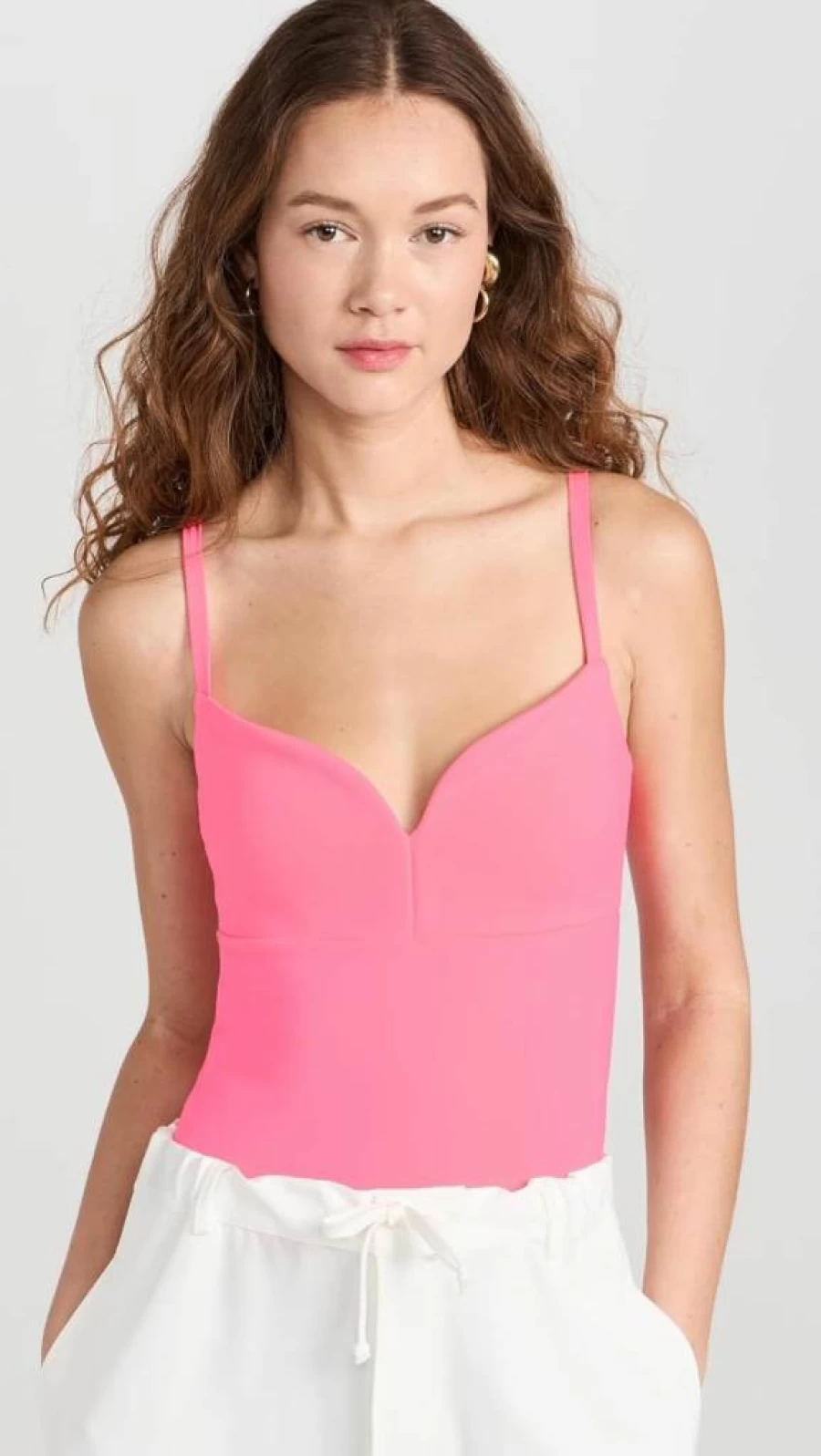 Susana Monaco Women's Sweetheart Tank Top - Elegant Sleeveless Blouse for Casual & Evening Wear