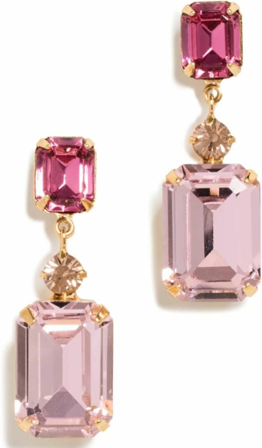 Jennifer Behr Justine Women's Elegant Crystal Drop Earrings – Luxury Designer Jewelry