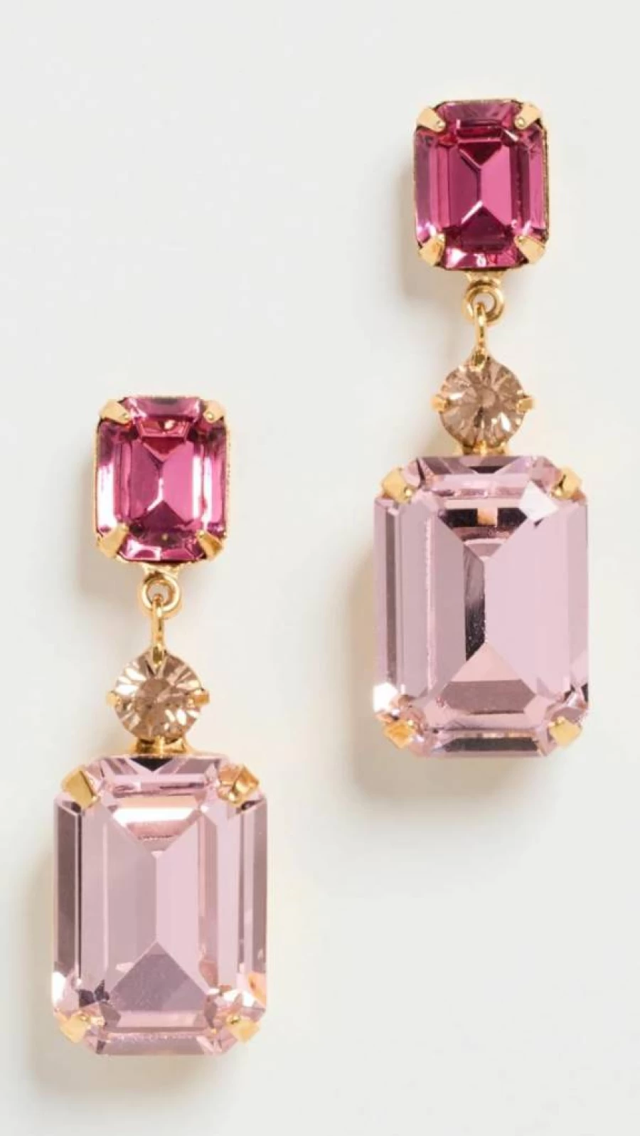 Jennifer Behr Justine Women's Elegant Crystal Drop Earrings – Luxury Designer Jewelry