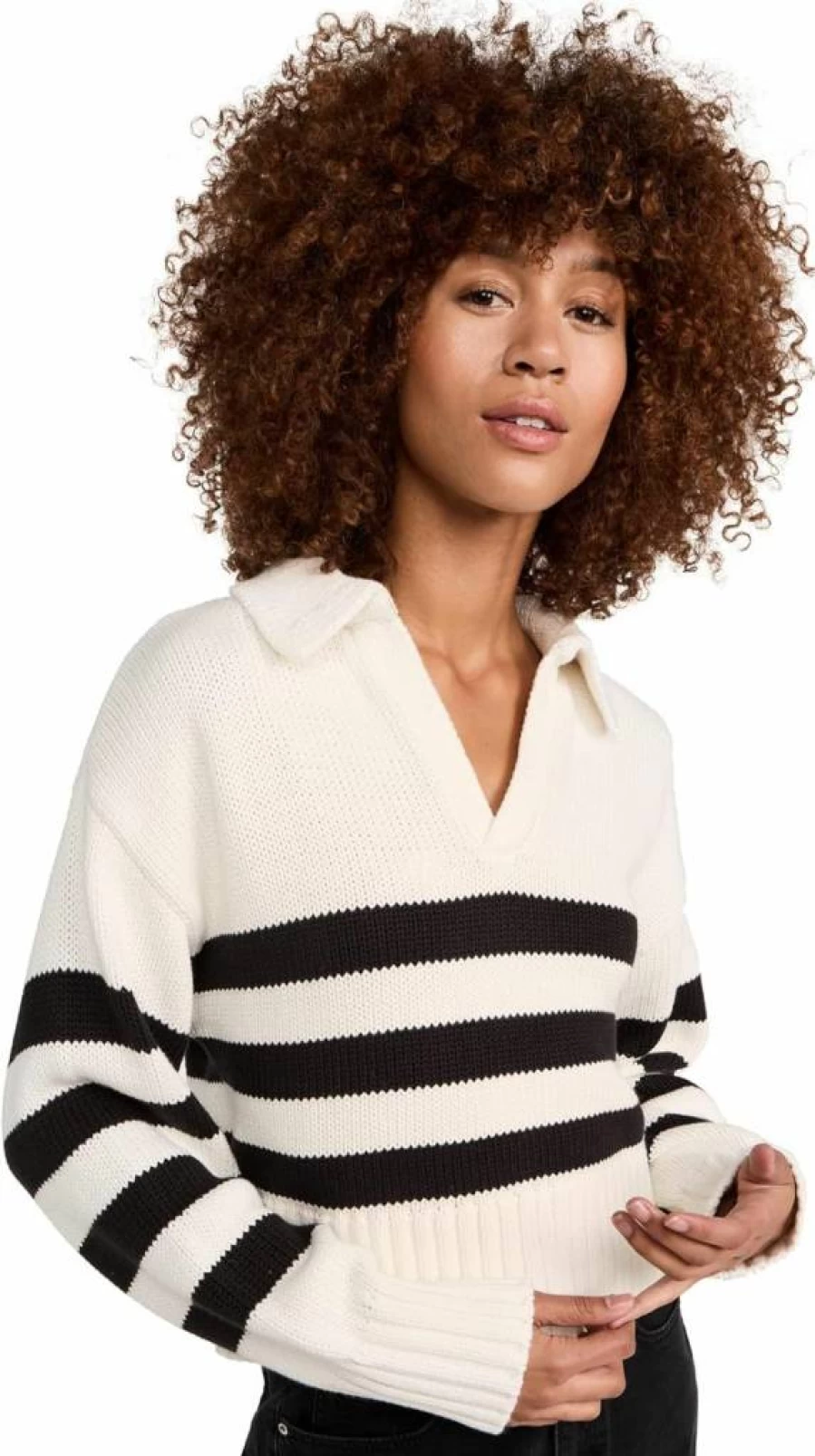 Pistola Denim Women's Arlo Sweater - Vintage Washed Denim Pullover for Women