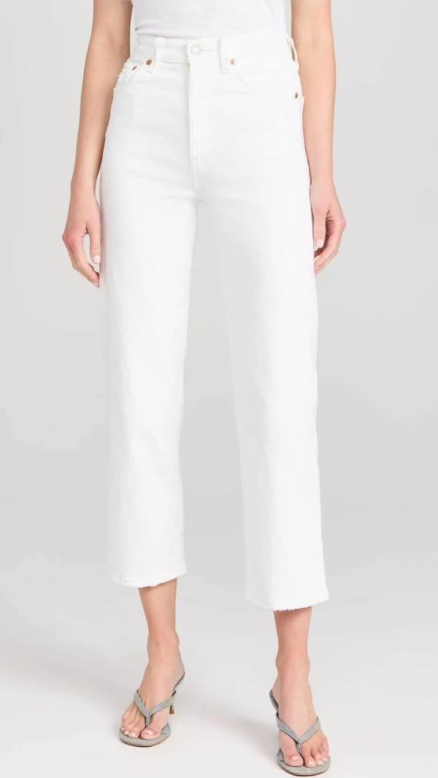 Levi's Women's High-Rise Straight Leg Jeans - Premium Denim Ankle-Length Fit