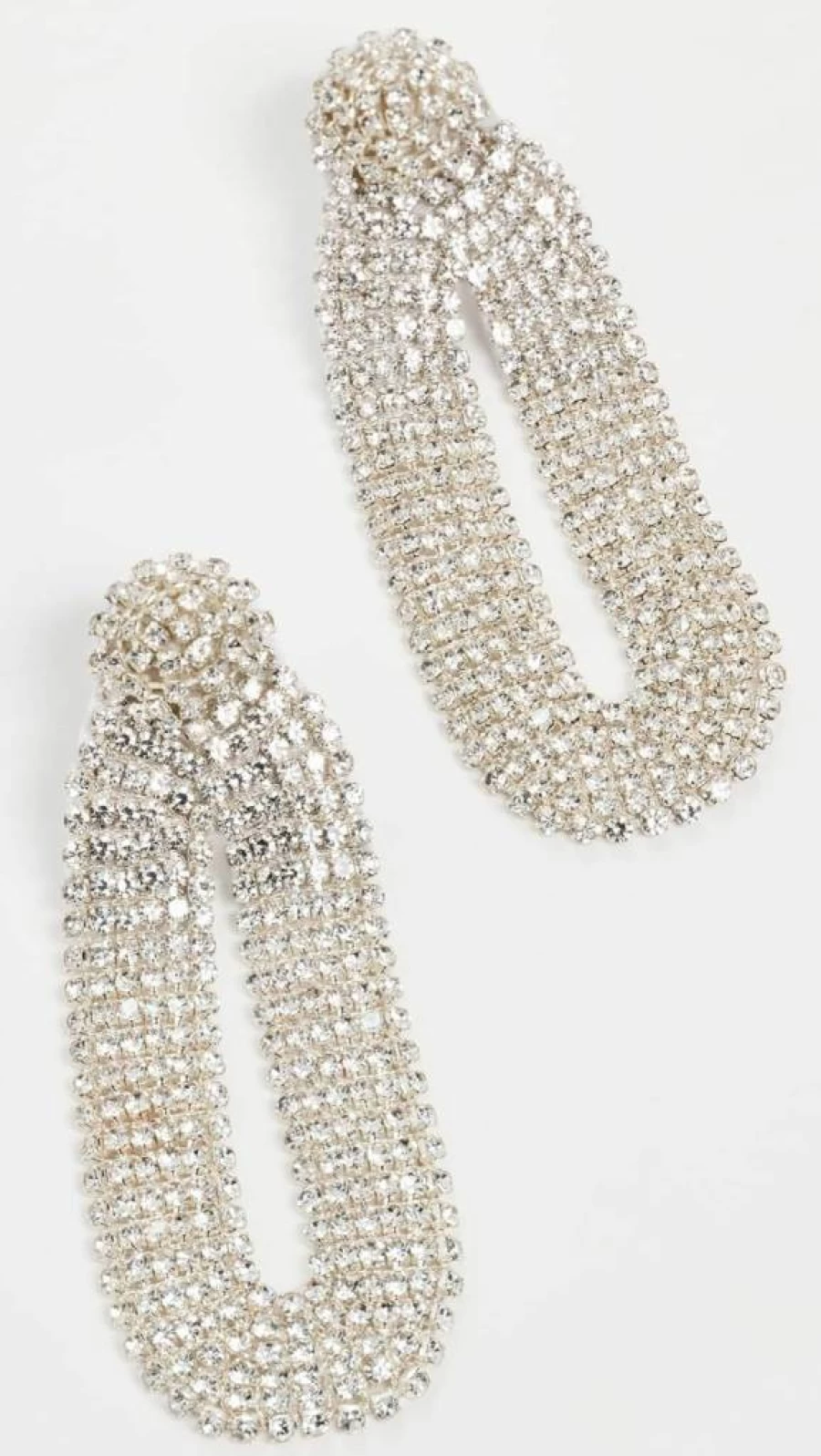 Deepa Gurnani Shyna Women's Elegant Drop Earrings – Stylish Gold-Tone Jewelry