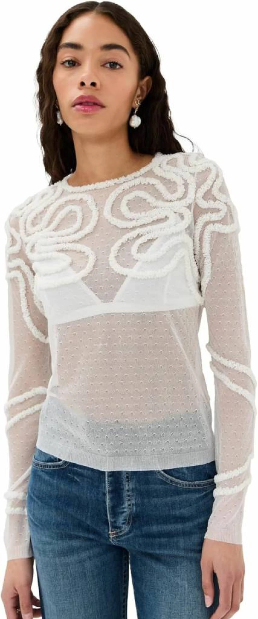 Ulla Johnson Carys Women's Floral Blouse - Boho Chic Tops for Women