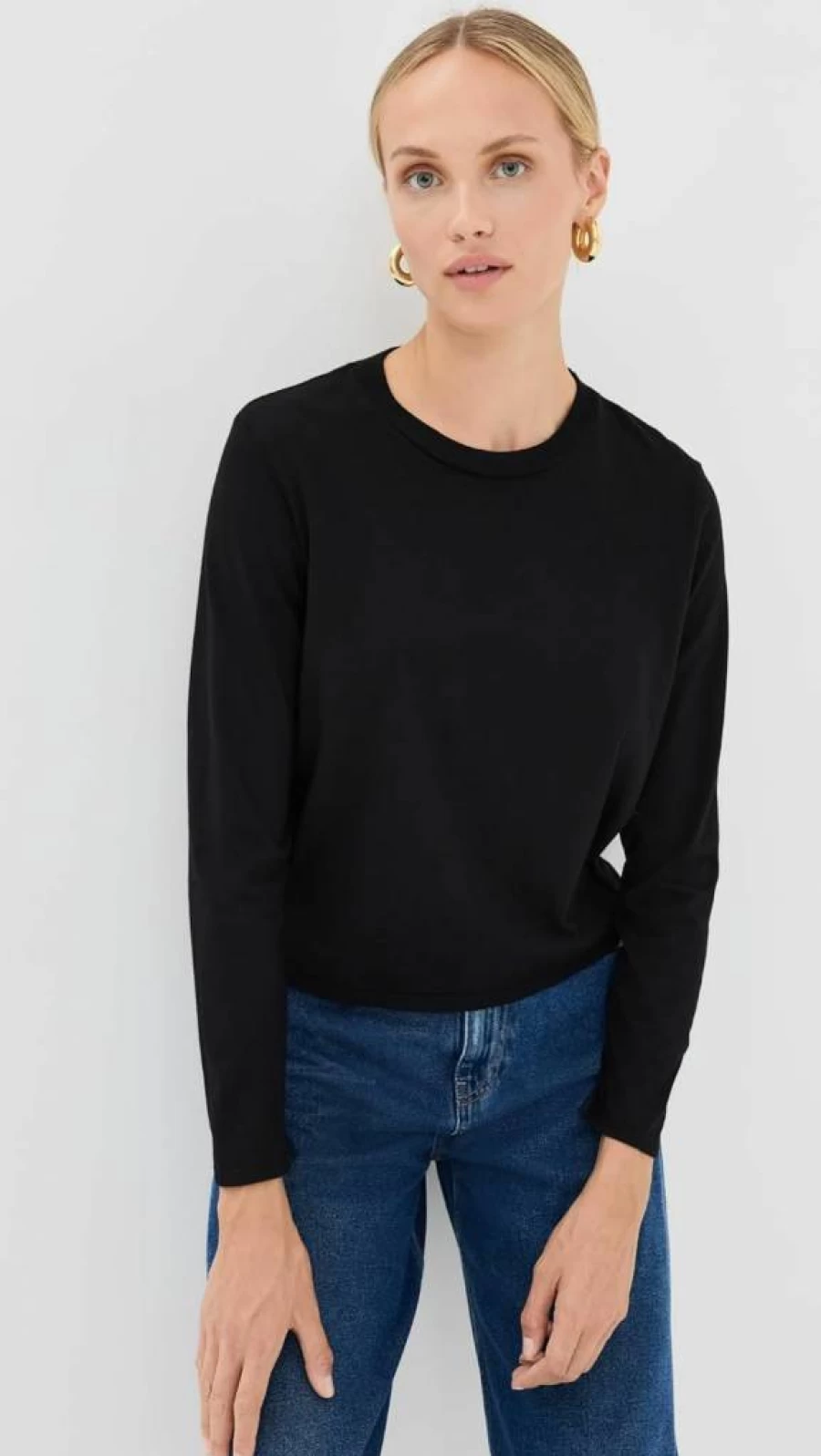 PerfectWhiteTee Women's Classic Ring-Spun Cotton Crewneck T-Shirt - Soft Basic White Tee for Women