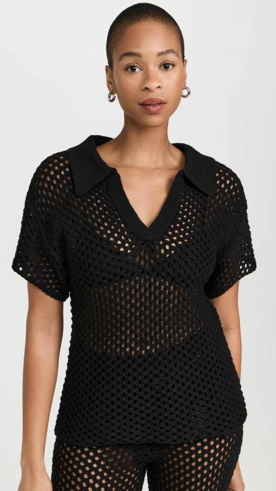 MINKPINK Women's Gayla Crochet Top - Boho Chic Lace Summer Blouse
