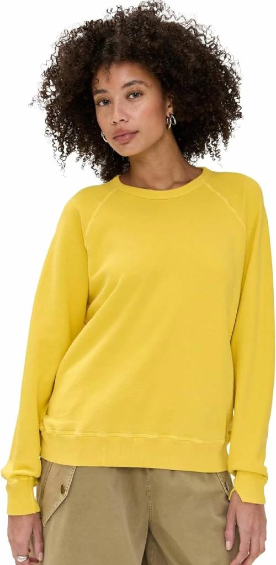 THE GREAT Women's College Sweatshirt - Vintage Inspired Comfort Fit Pullover