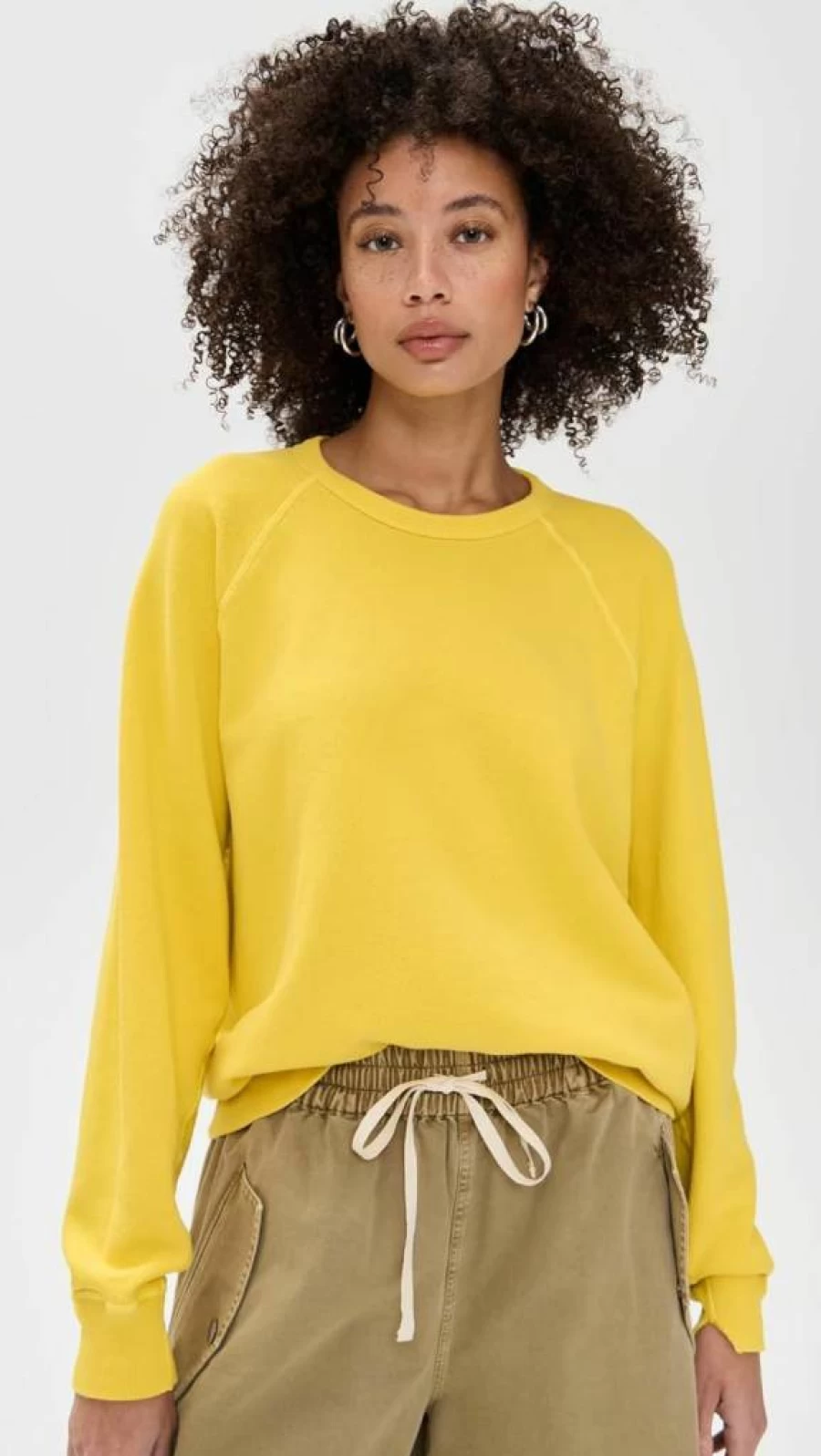 THE GREAT Women's College Sweatshirt - Vintage Inspired Comfort Fit Pullover