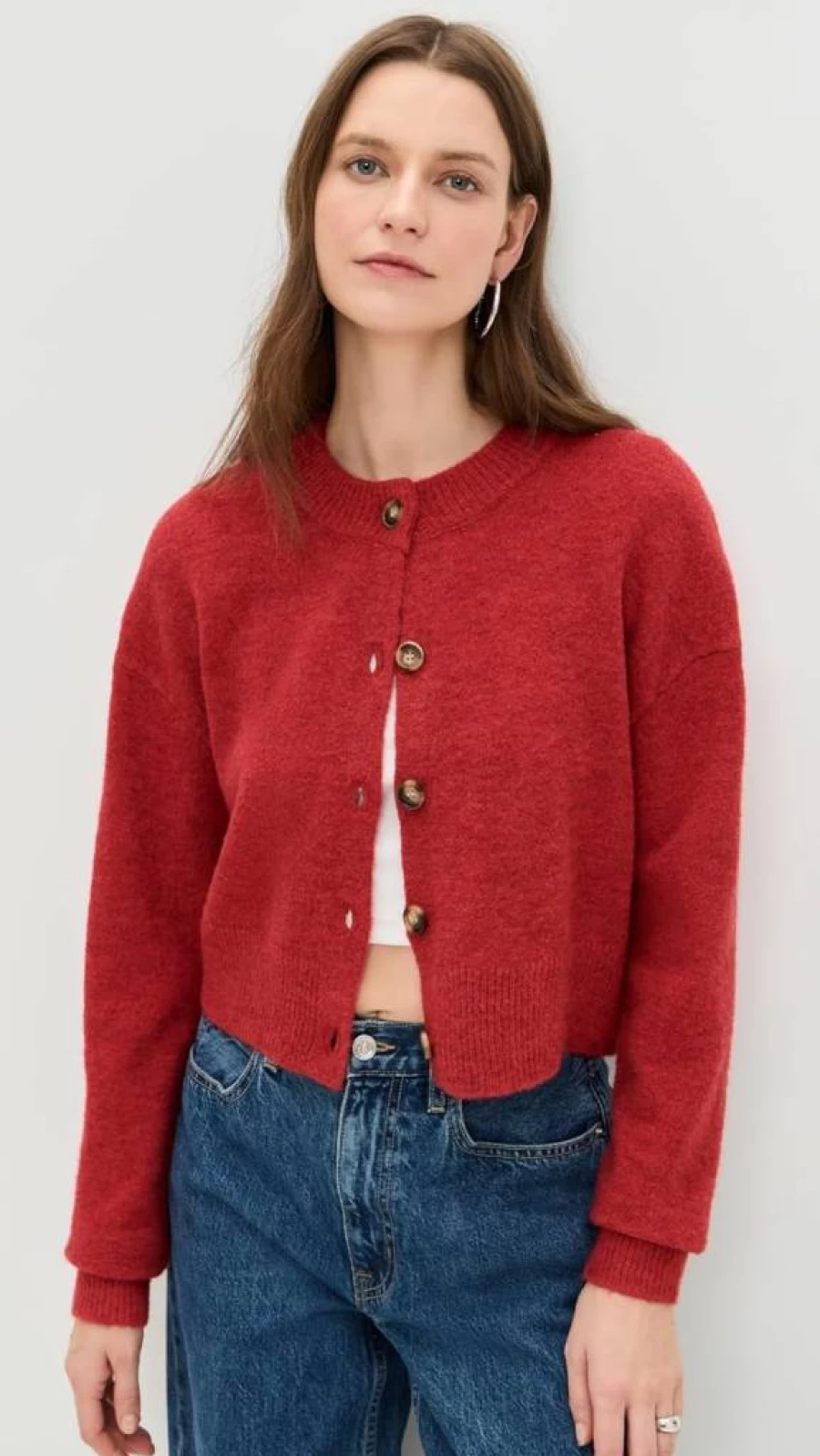 NIA Women's Enzo Cardigan - Soft Knit Sweater for Casual Comfort