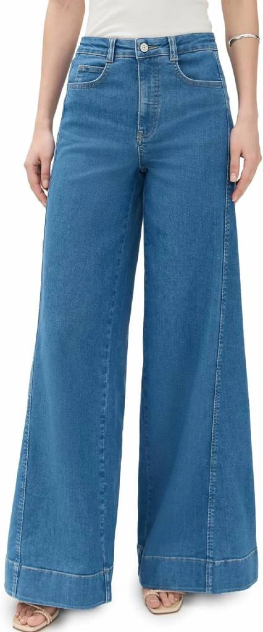 Cinq a Sept Women's Carol High-Waisted Tailored Pants - Elegant Office Trousers with Stretch