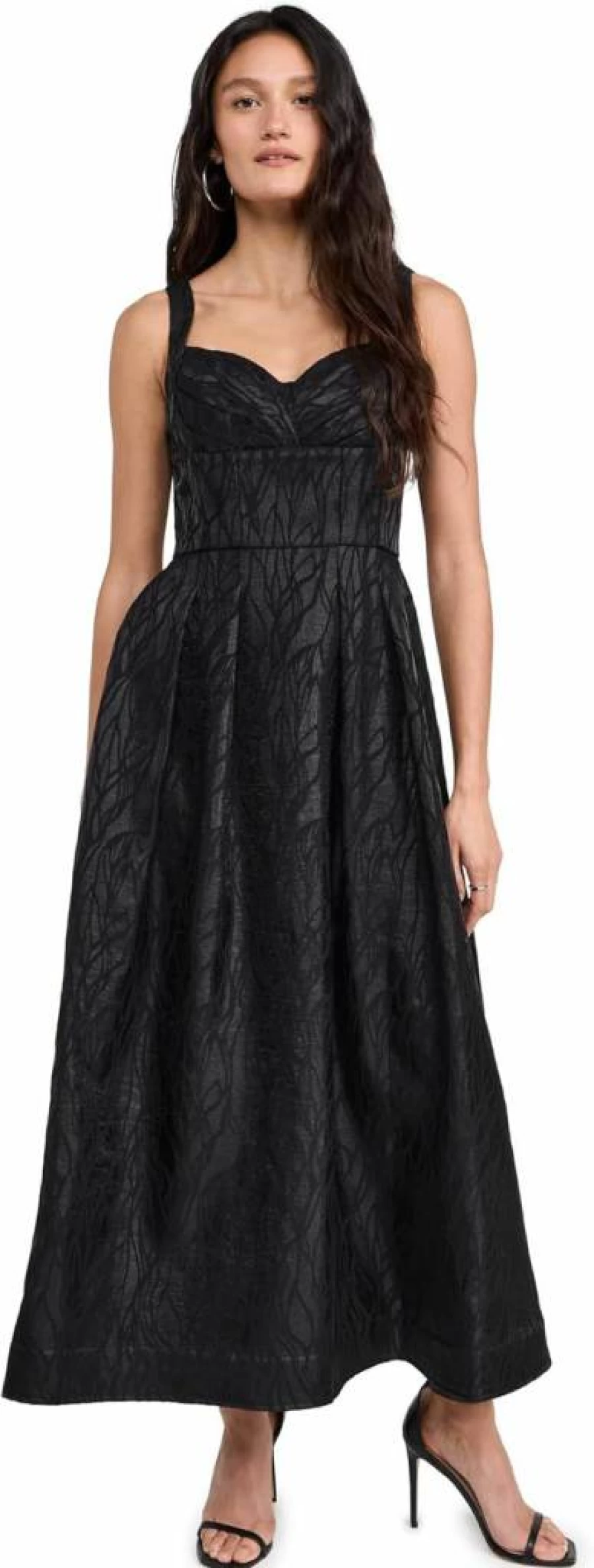 Shoshanna Women's Ophelia Floral Wrap Dress for Summer - Elegant V-Neck A-Line Midi Dress