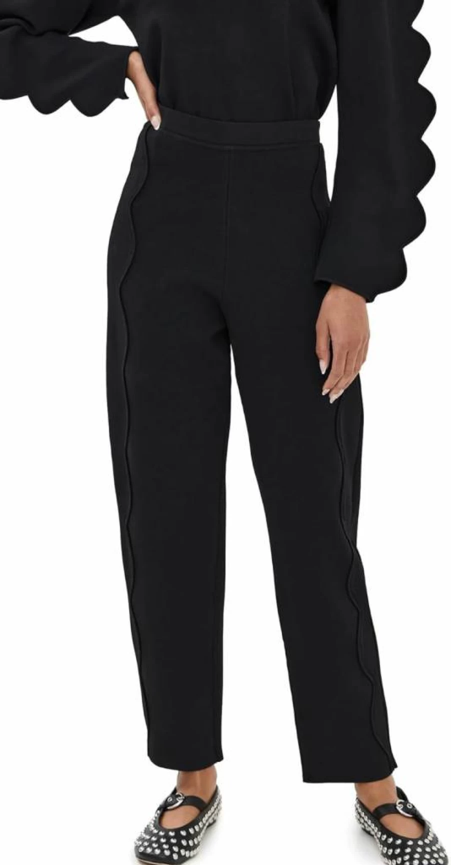 Ulla Johnson Women's Asher Pants - Stylish High-Waisted Wide-Leg Trousers for Women
