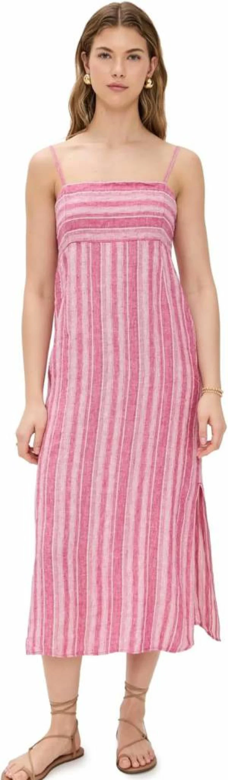 Faherty Women's Sienna Dress: Lightweight Summer Casual Boho Chic Maxi Dress