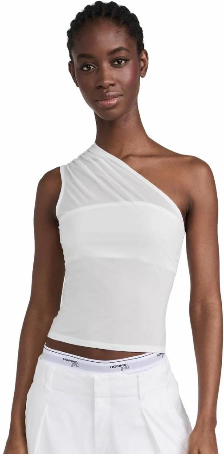 Miaou Women's Jade Green Sleeveless Tank Top - Stylish Casual Summer Blouse