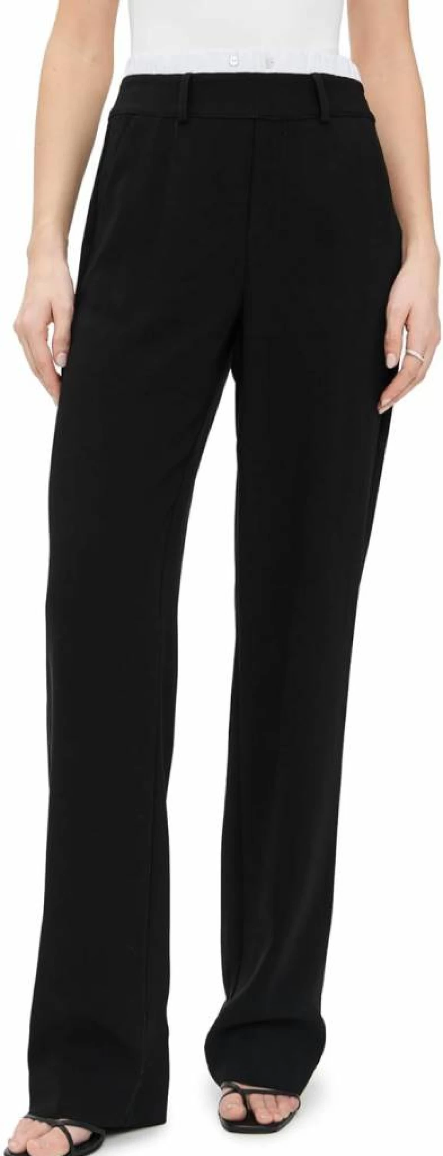 Cinq a Sept Women's Vittoria High-Waisted Tailored Pants - Elegant Casual Trousers for Women