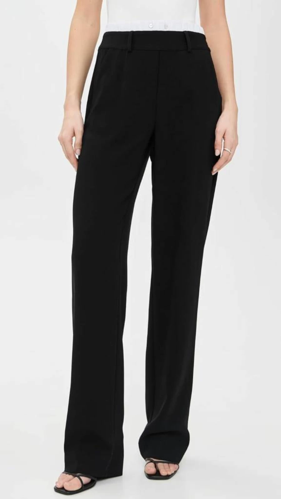 Cinq a Sept Women's Vittoria High-Waisted Tailored Pants - Elegant Casual Trousers for Women