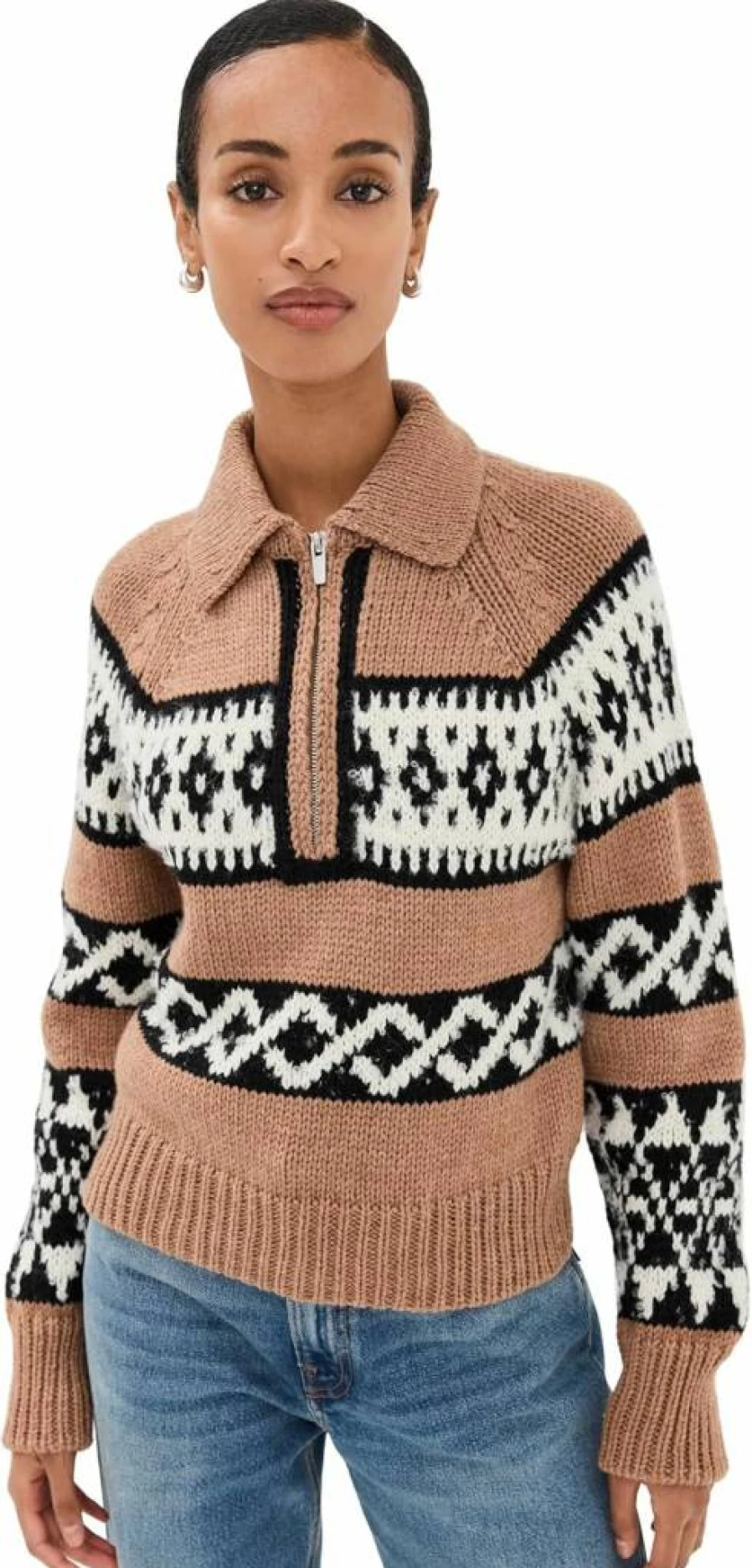 ALC Women's Carter Knit Sweater - Elegant Crewneck Pullover for Women