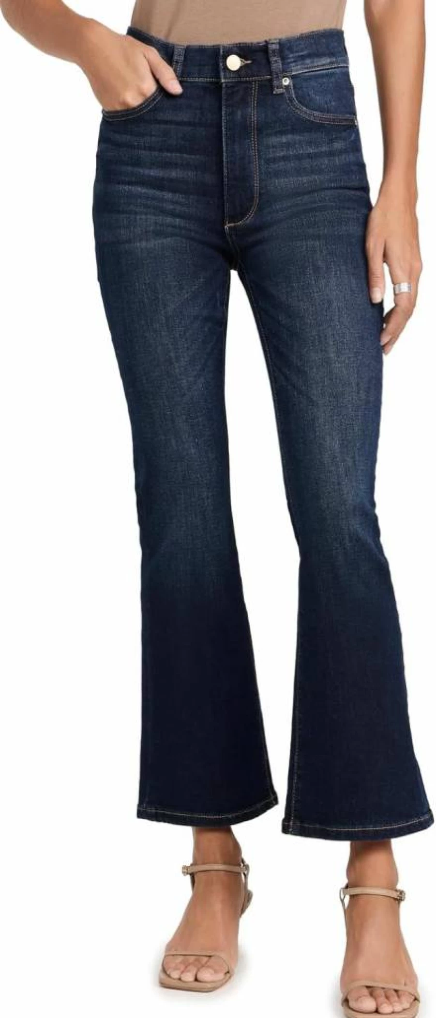 DL1961 Women's Bridget High-Rise Bootcut Jeans in Thunderbird Wash