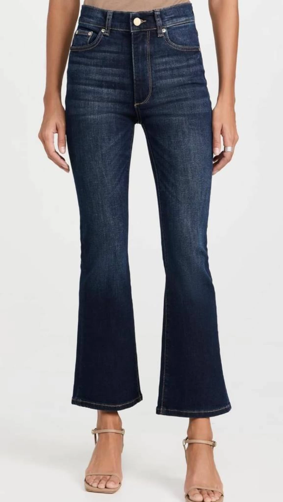 DL1961 Women's Bridget High-Rise Bootcut Jeans in Thunderbird Wash