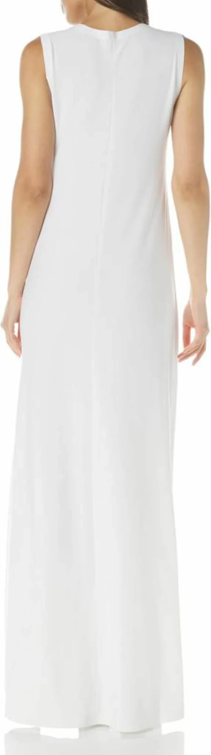 Norma Kamali Women's Sleeveless Flowy Maxi Dress - Elegant Casual Summer Beach Long Dress