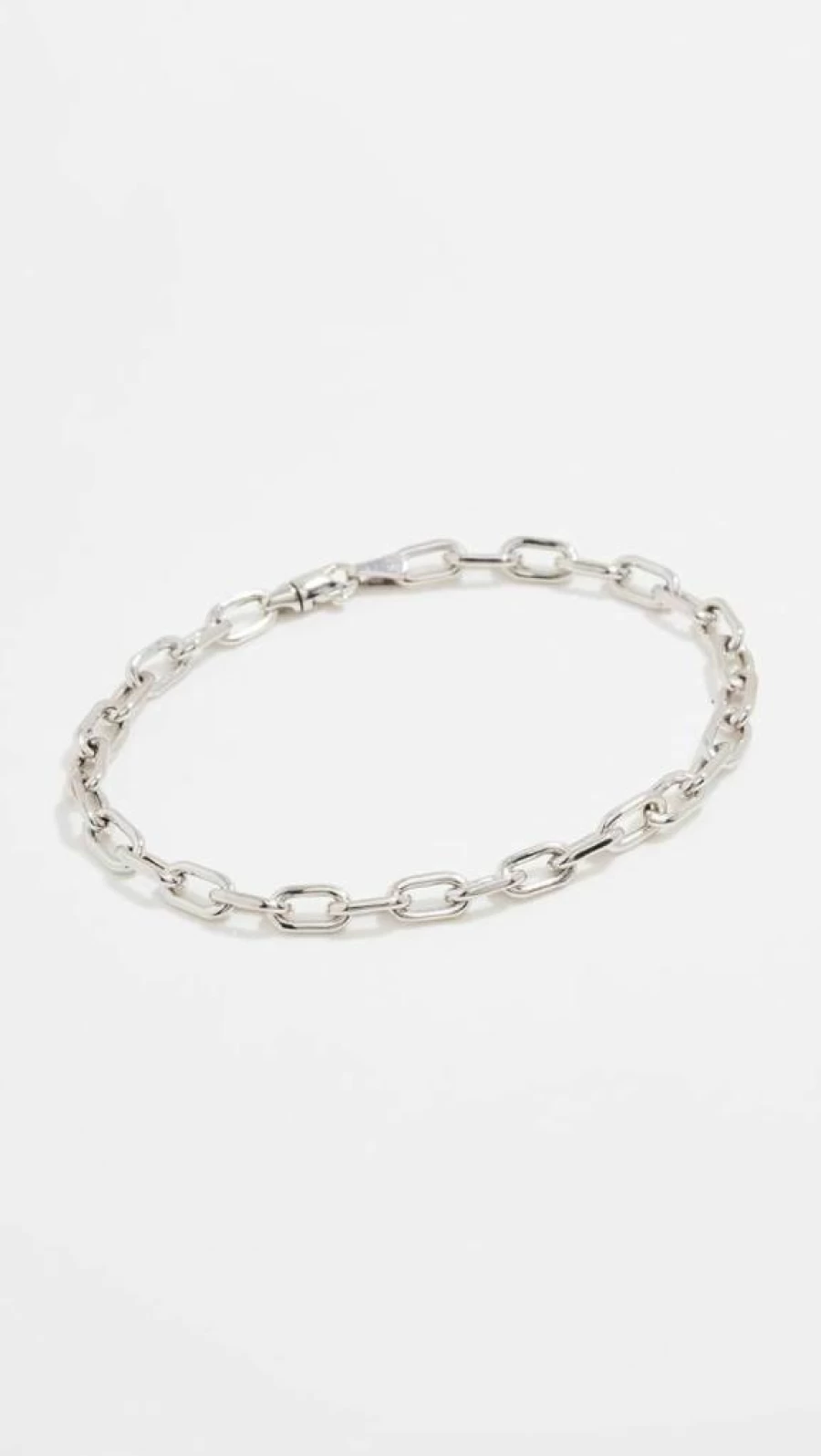 Adina Reyter Italian Sterling Silver Chain Link Bracelet for Women