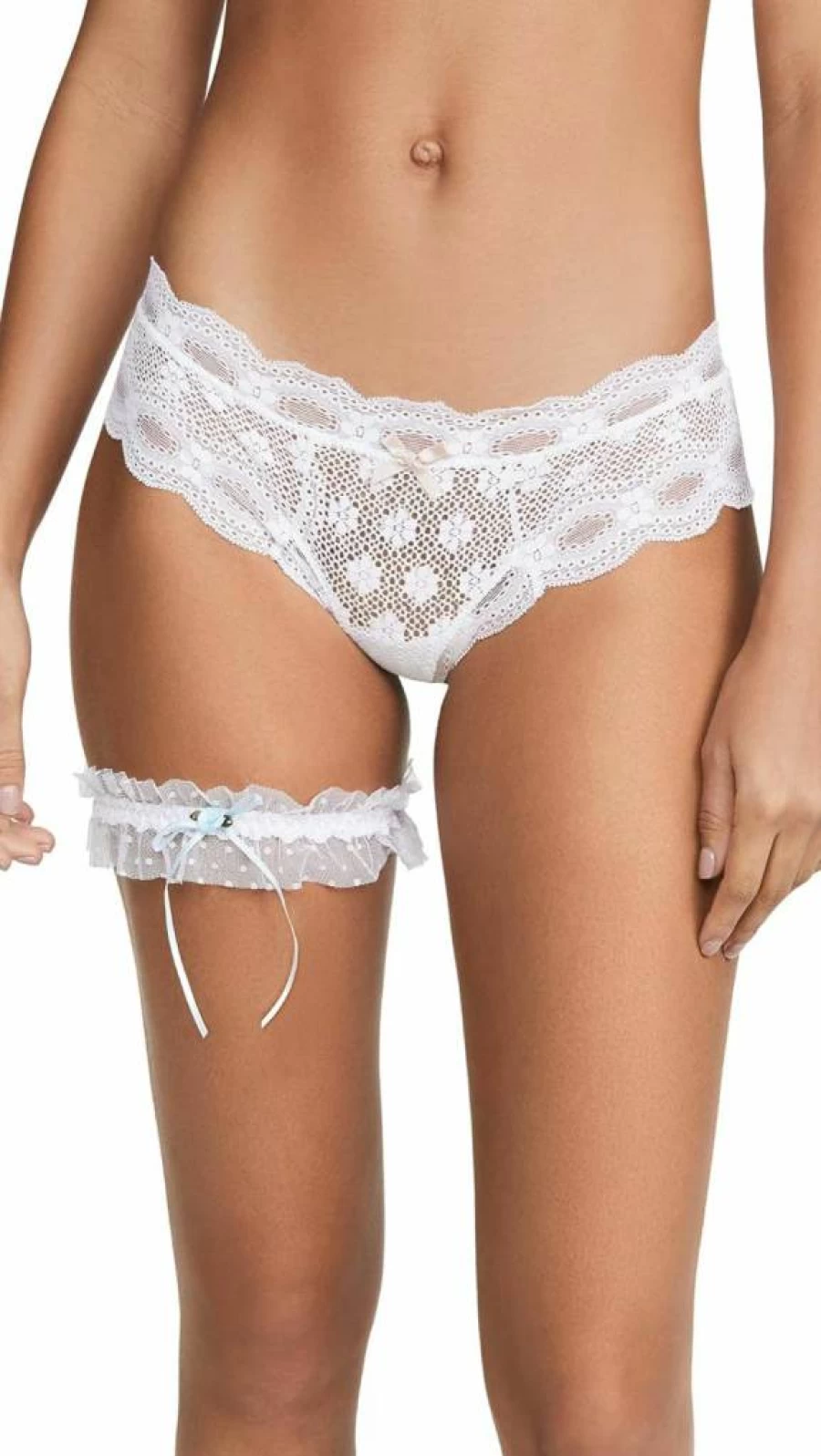 Hanky Panky Women's Phoebe Lace Garter Belt - Sexy Bridal Garters & Lingerie Accessories