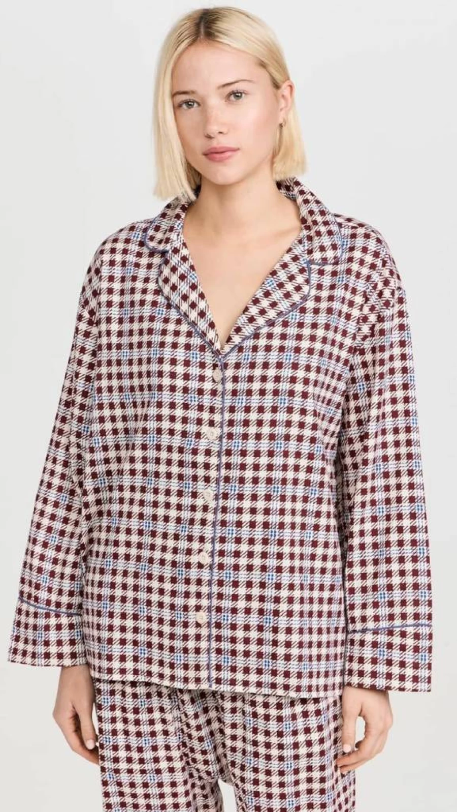 THE GREAT Women's Pajama Top - Soft & Comfortable Sleepwear