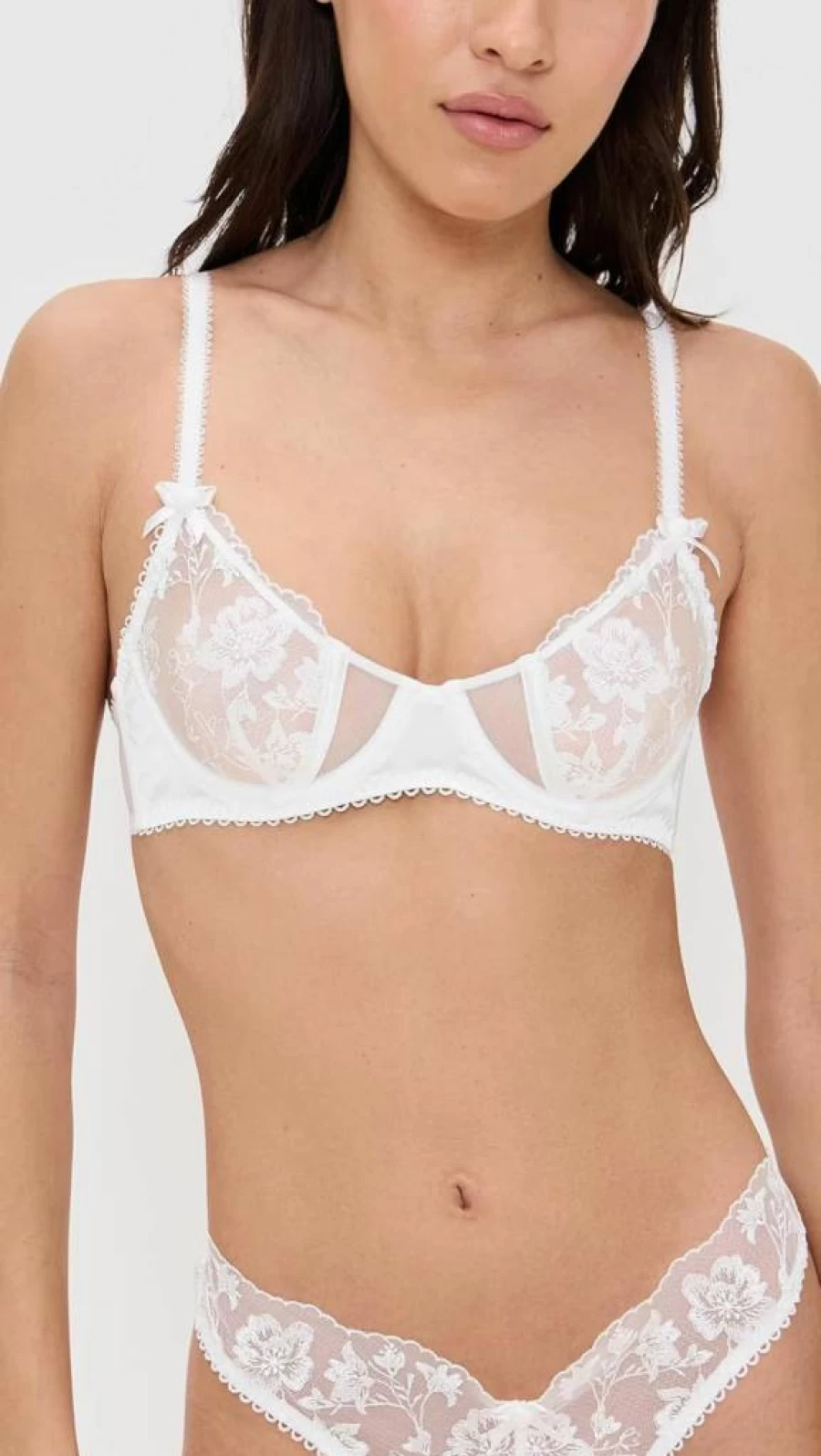 KAE THE LABEL Women's Jojo Underwire Bra - Supportive Lace Bralette for Comfort and Style
