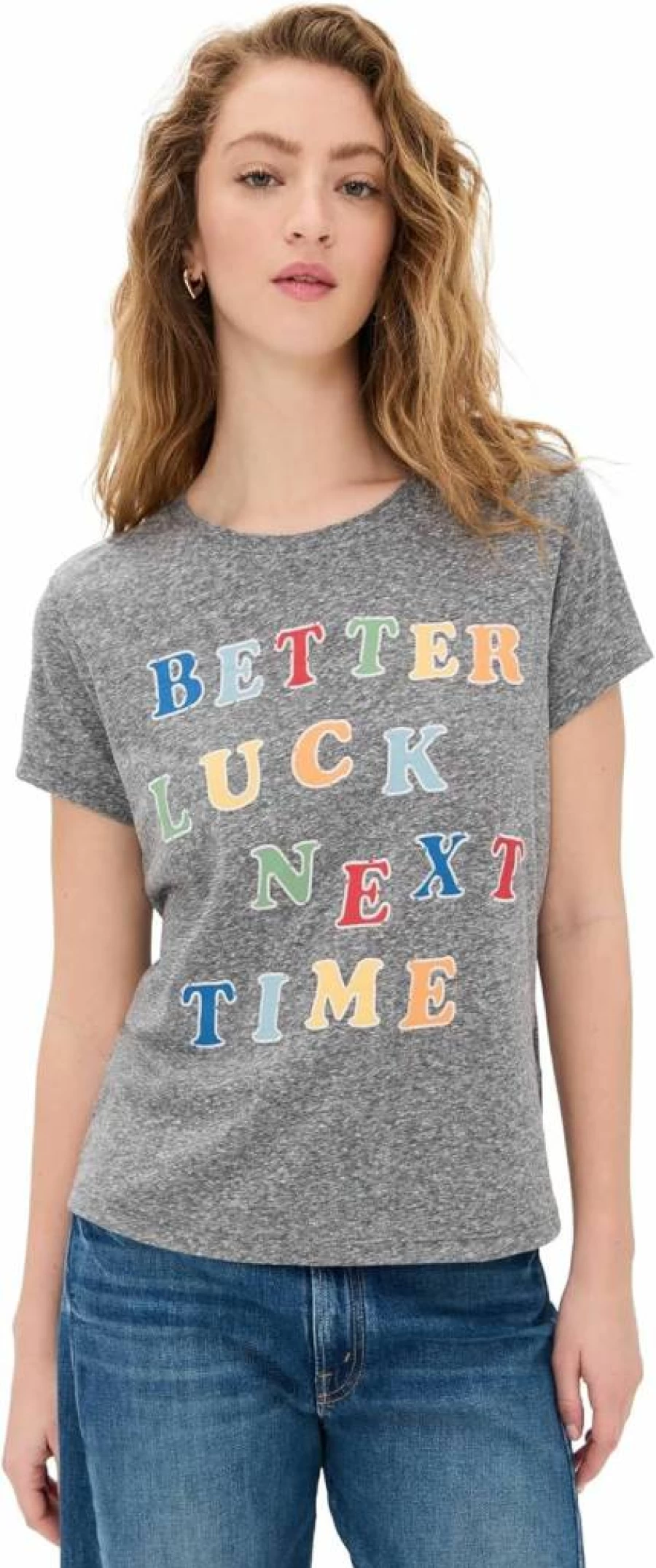 MOTHER Women's Boxy Goodie Goodie Tee T-Shirt Casual Comfort Fit Top