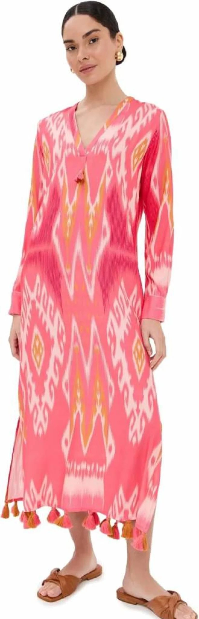 Figue Women's Margaux Caftan - Elegant Boho Chic Beach Cover Up Dress
