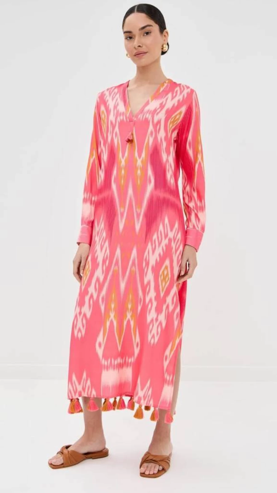 Figue Women's Margaux Caftan - Elegant Boho Chic Beach Cover Up Dress