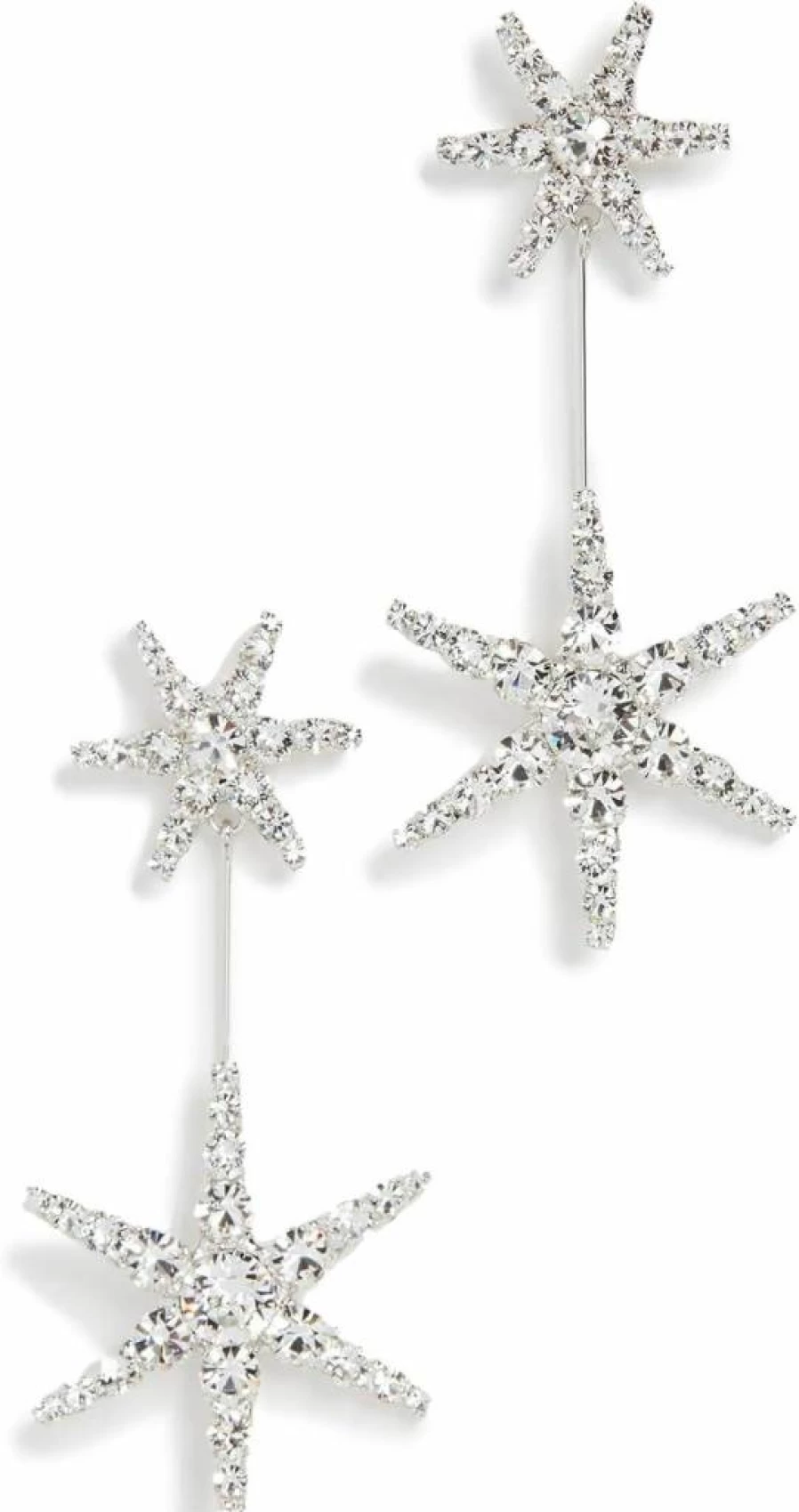 Jennifer Behr Estee Women's Crystal Drop Earrings – Elegant Dangling Jewelry for Special Occasions
