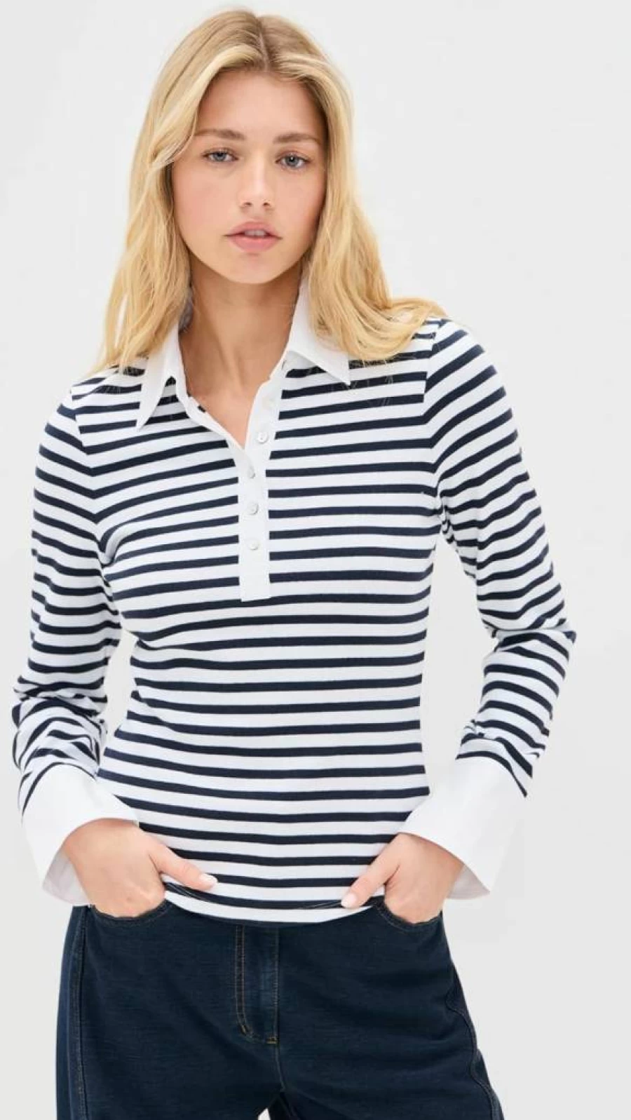 Cinq a Sept Women's Jaden Striped Blouse | Fashionable Striped Top