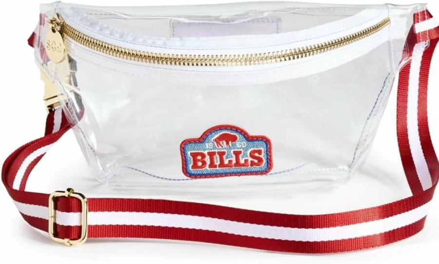 Stoney Clover Lane Buffalo Bills Clear Waist Bag for Women - Stylish NFL Fanny Pack