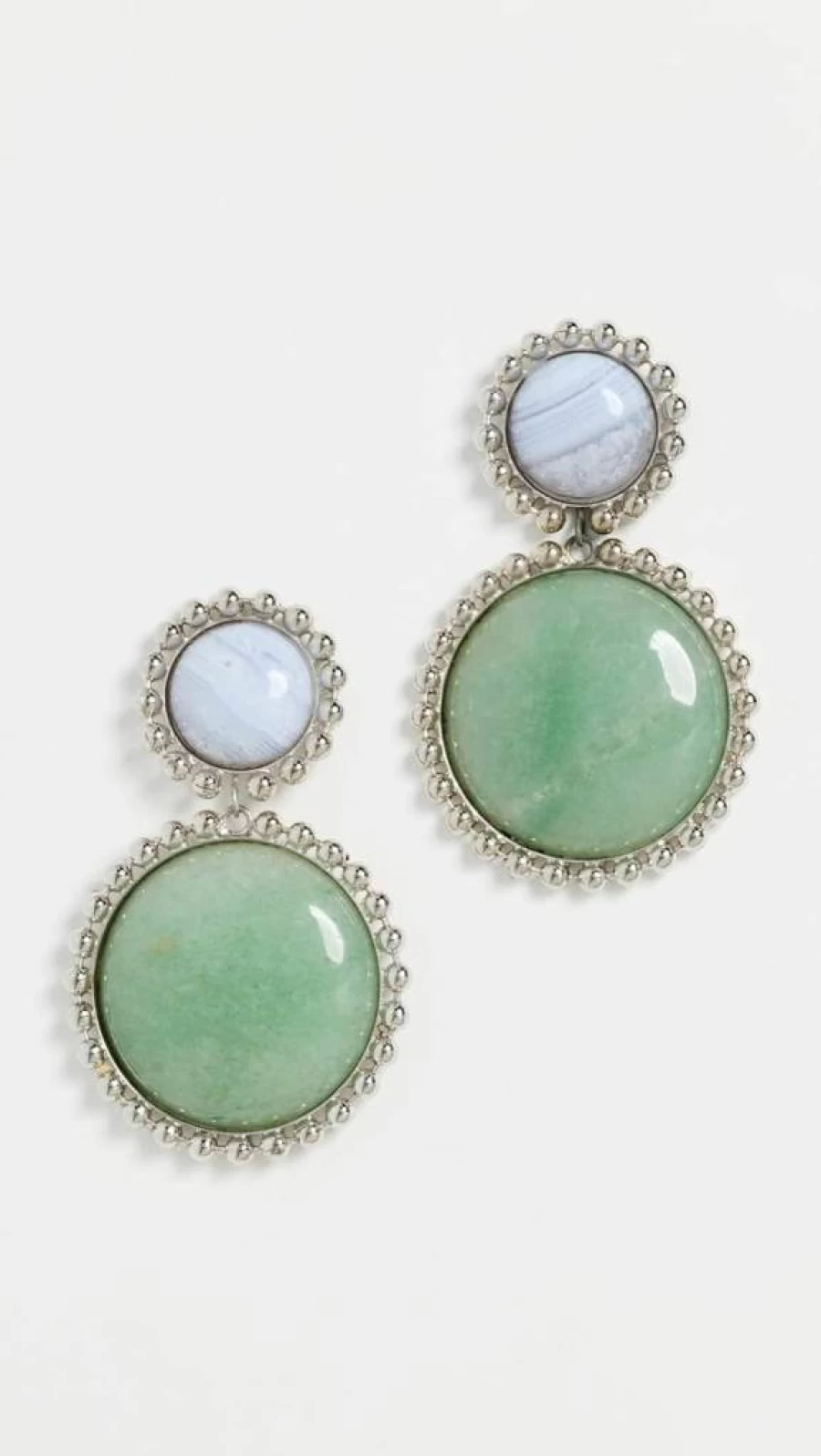 LELET NY Lina Ball Chain Drop Earrings for Women - Elegant Dangling Jewelry