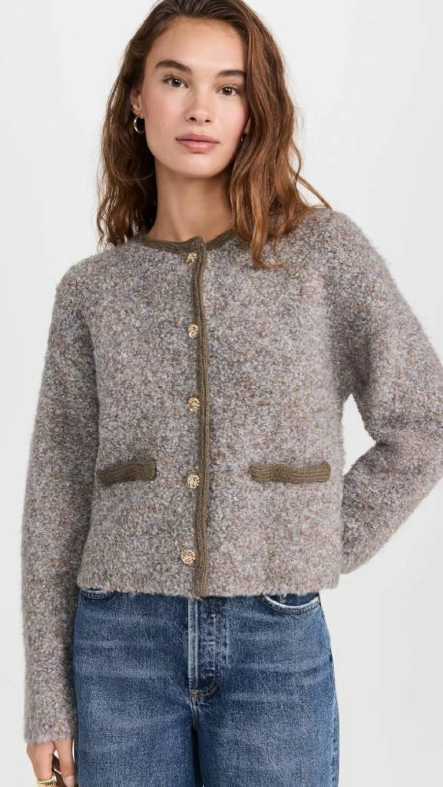 Line & Dot Women's Mayfair Knit Sweater - Soft Casual Pullover for Women