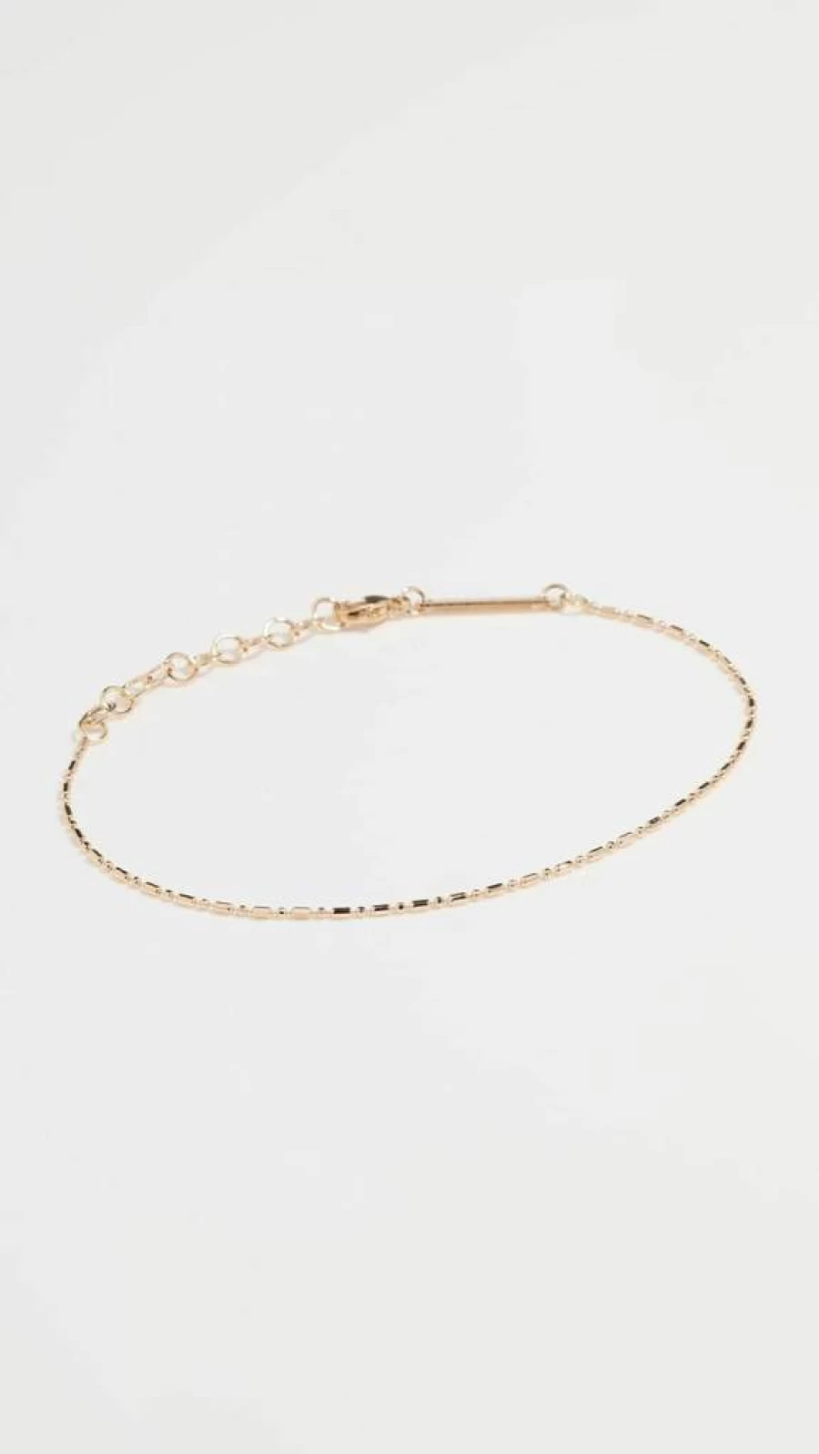 ZOE CHICCO Diamond Cut Single Strand Bracelet for Women - Elegant Sterling Silver Jewelry