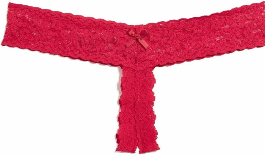 Hanky Panky Signature Low Rise Thong for Women - OS Fits Sizes 0-12 - Comfortable & Sexy Underwear