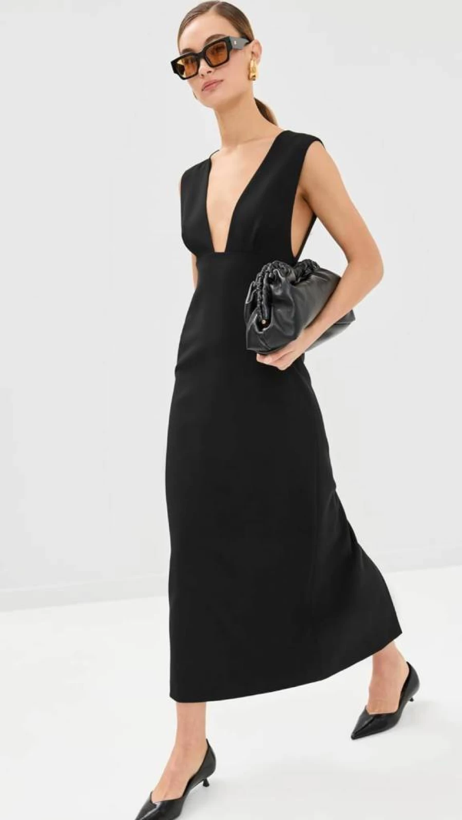 Rachel Comey Women's Genteel Dress - Elegant Flowy Boho Style Midi Dress for Women