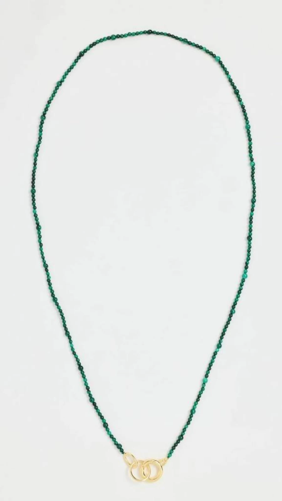 Gorjana Power Gemstone Beaded Necklace for Women - Long Layered Stone Jewelry