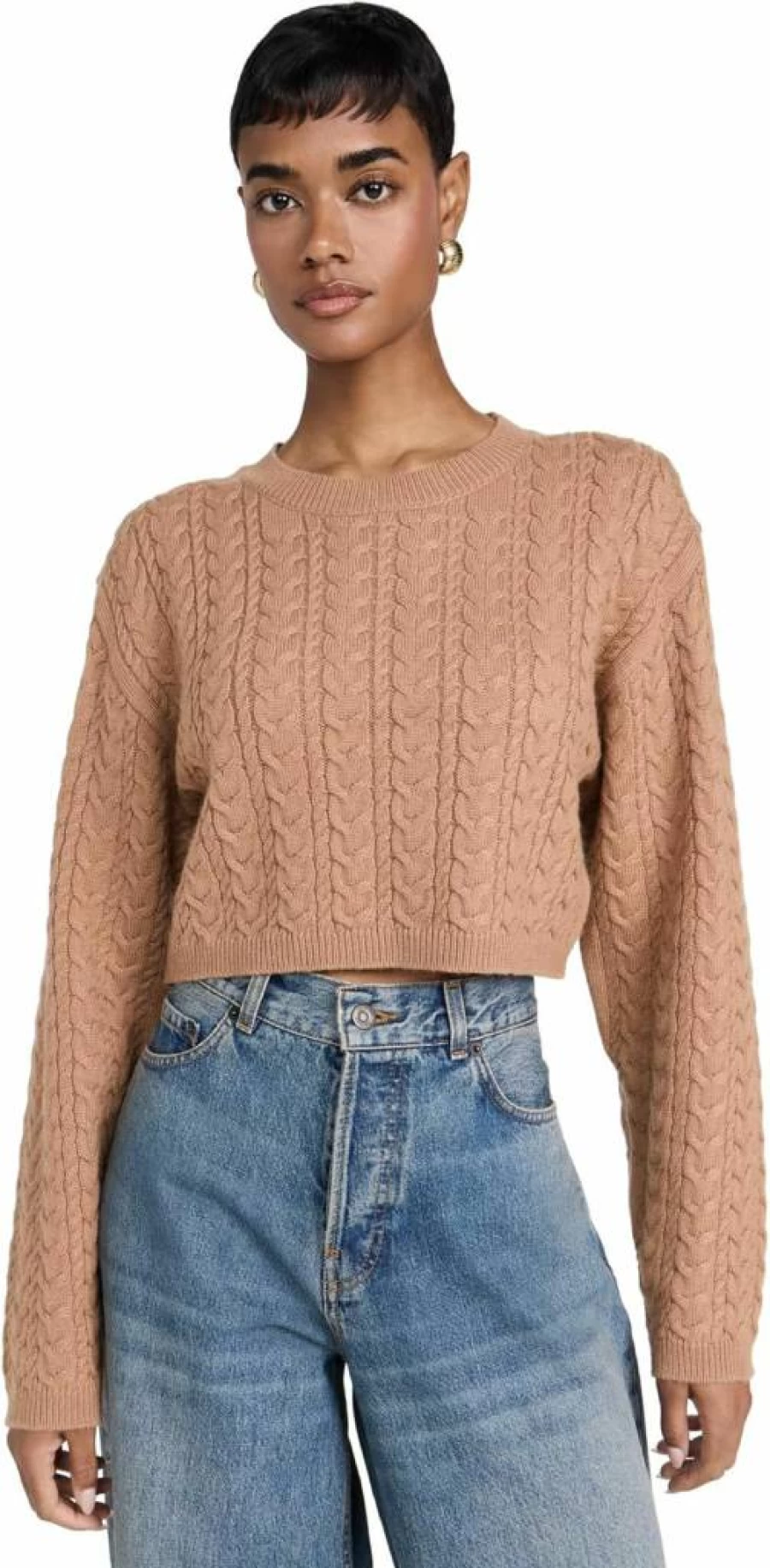 ASTR the Label Women's Jorah Knit Sweater - Soft Casual Pullover for Women
