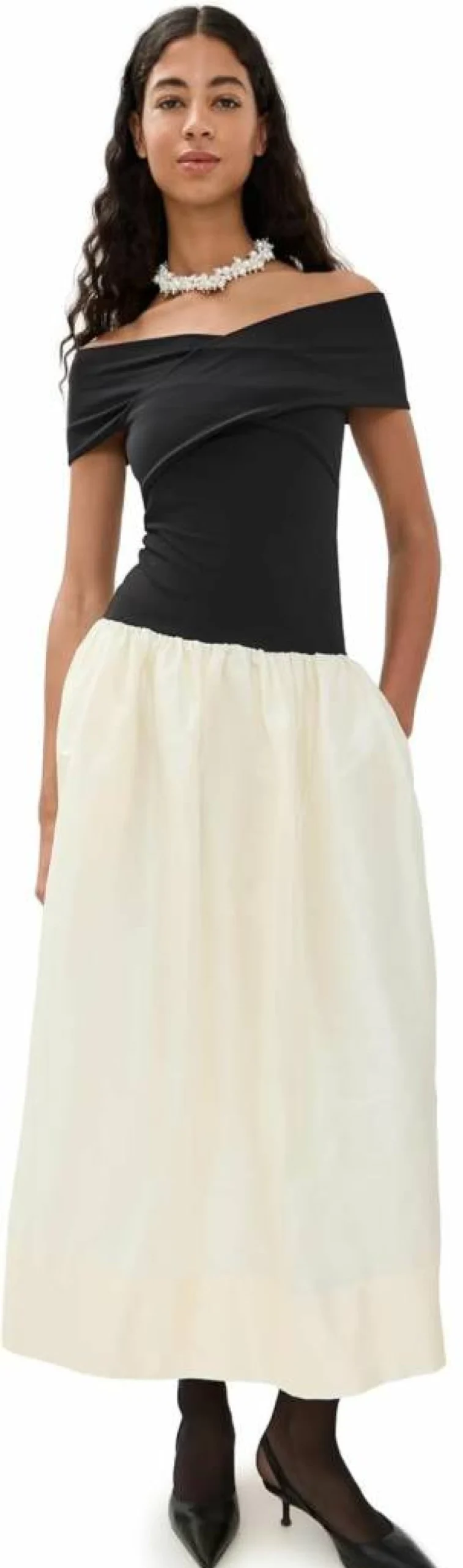 Anna October Lorraine Maxi Dress for Women - Elegant Long Flowy Summer Dress