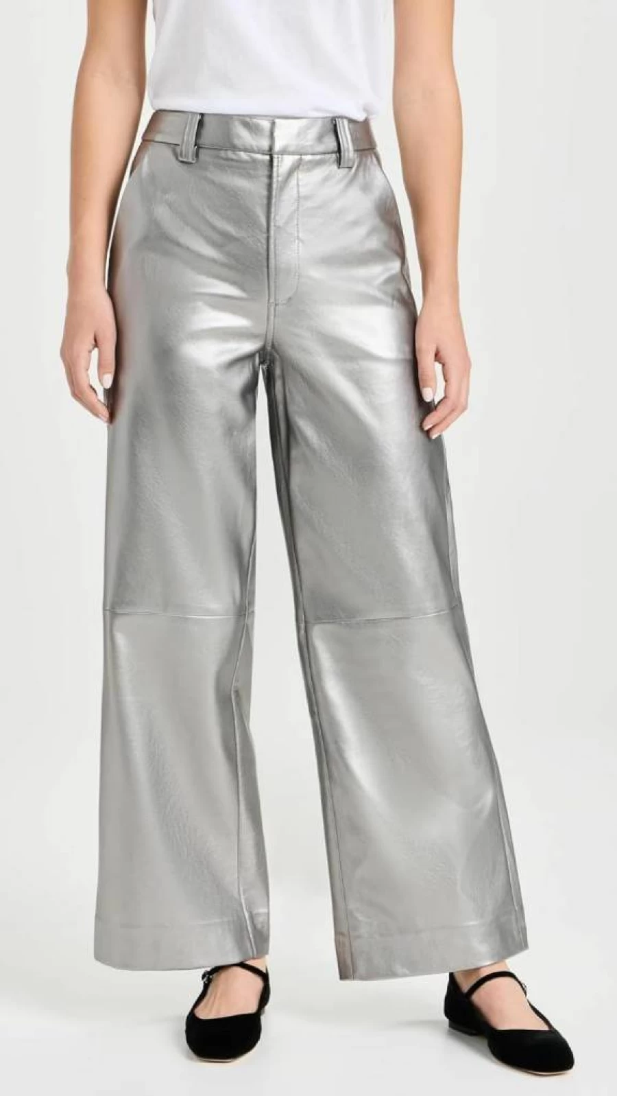 Joe's Jeans Women's Mia Vegan Leather Crop Pants - High-Waisted Faux Leather Trousers for Women
