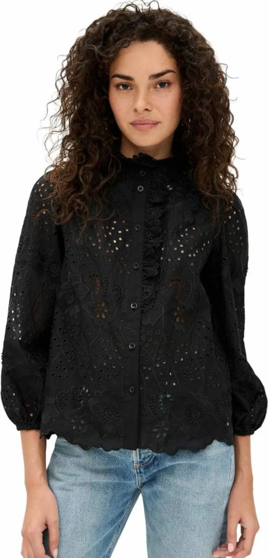 Shoshanna Women's Lakyn Blouse - Elegant Feminine Tops for Casual & Dressy Outfits