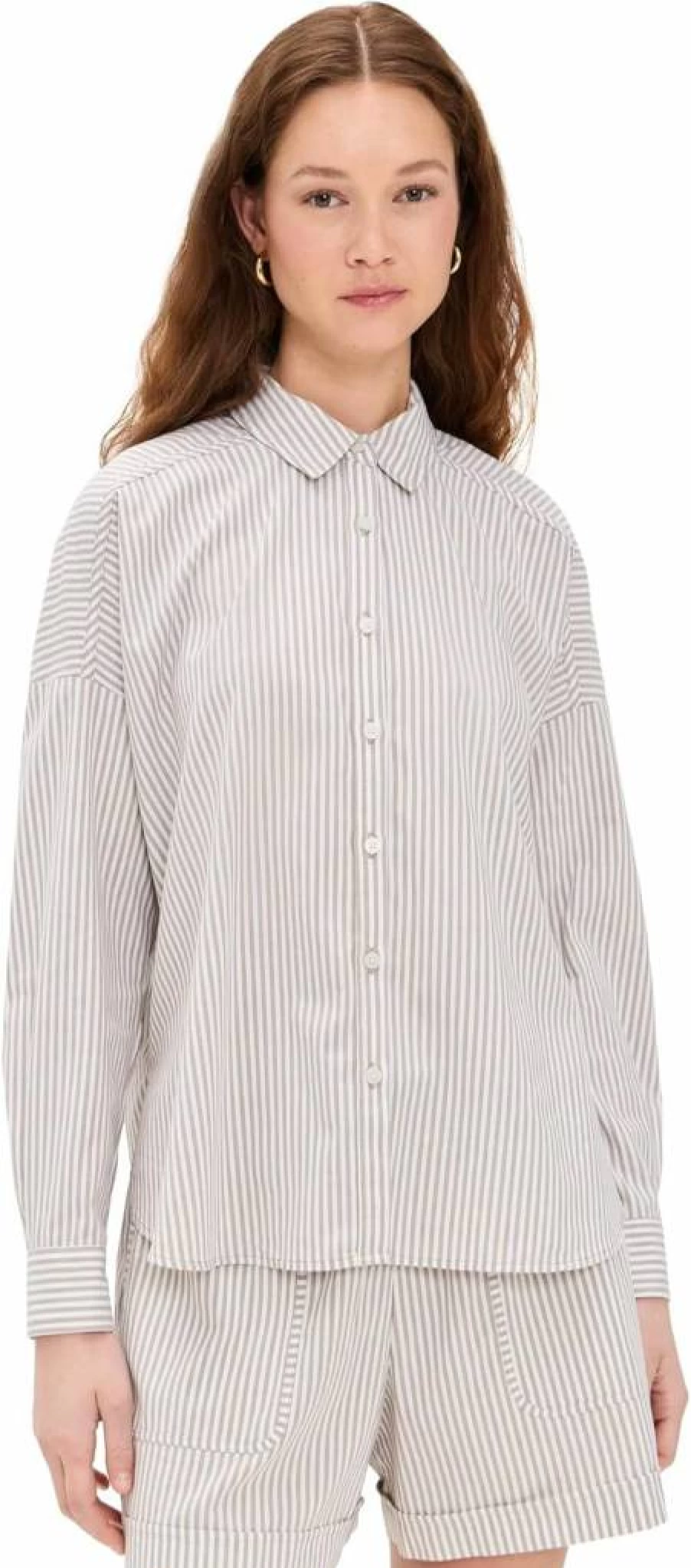 Splendid Women's Cella Jane Poplin Button-Down Shirt