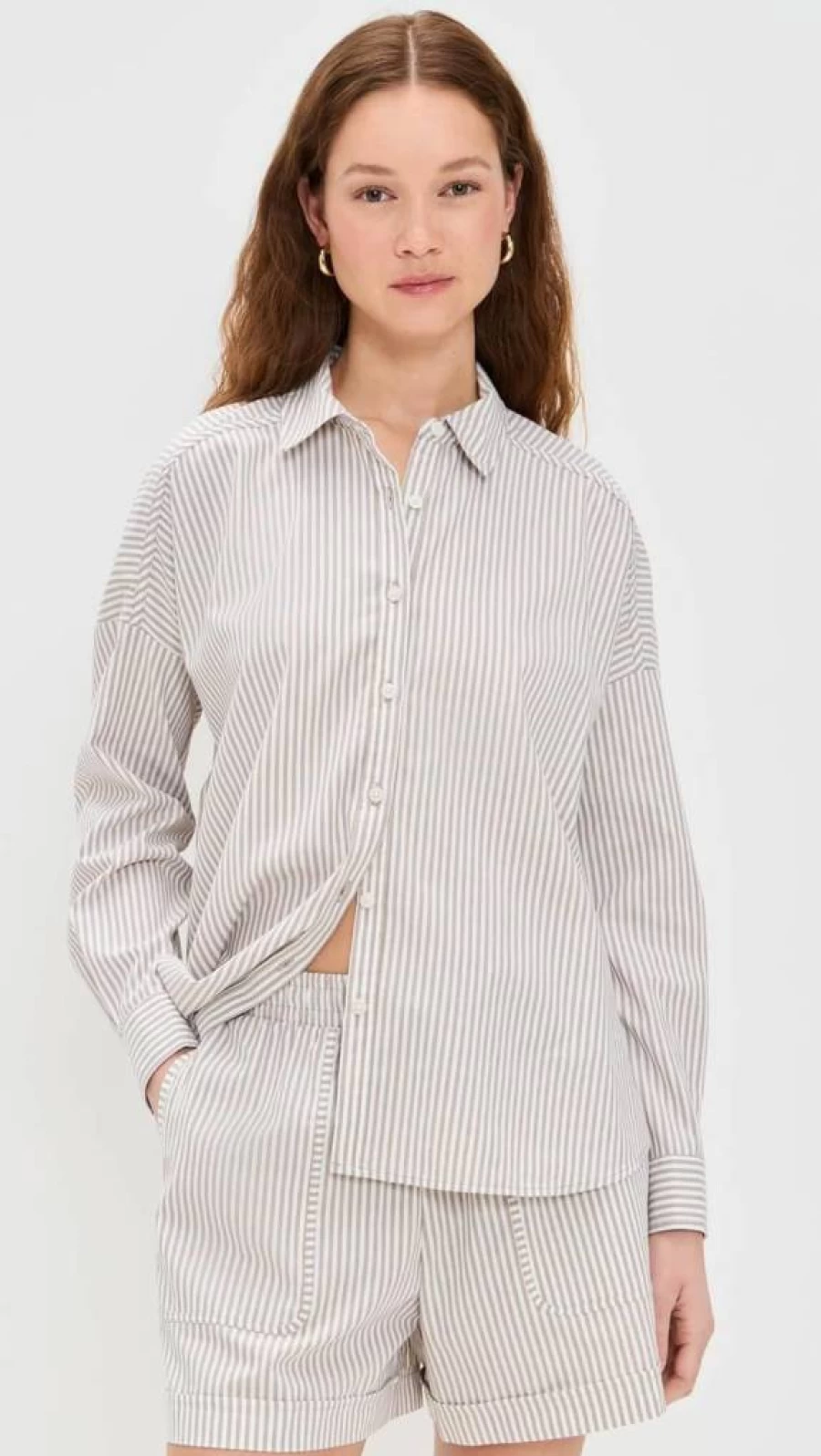 Splendid Women's Cella Jane Poplin Button-Down Shirt