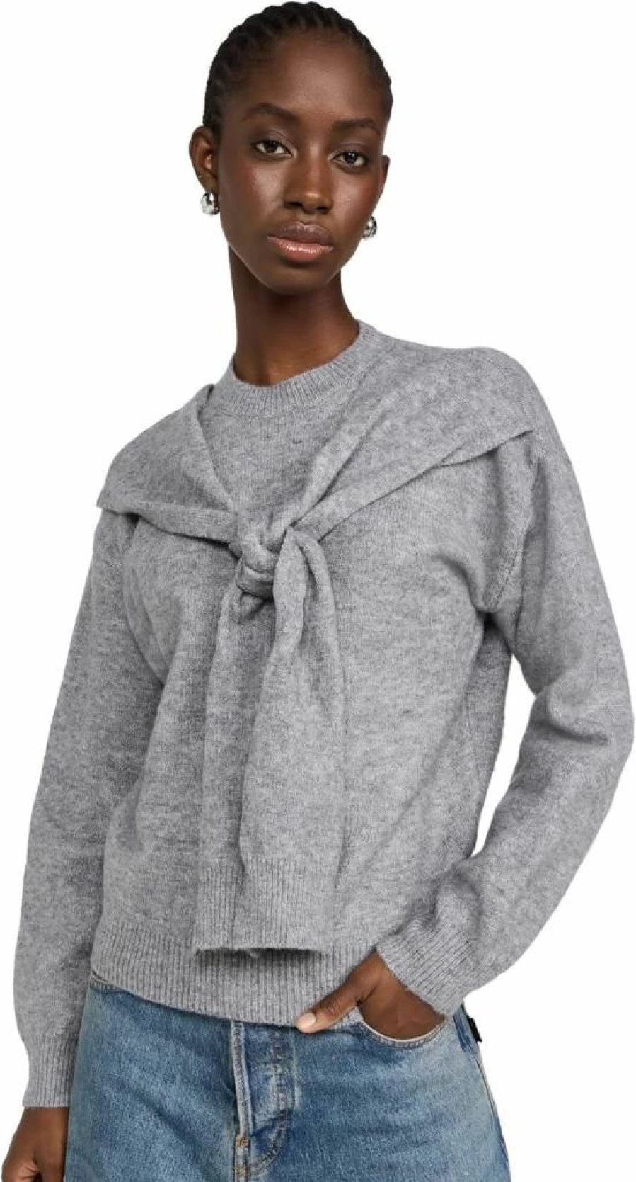 Line & Dot Women's Atlas Sweater - Stylish Knit Pullover for Casual Wear