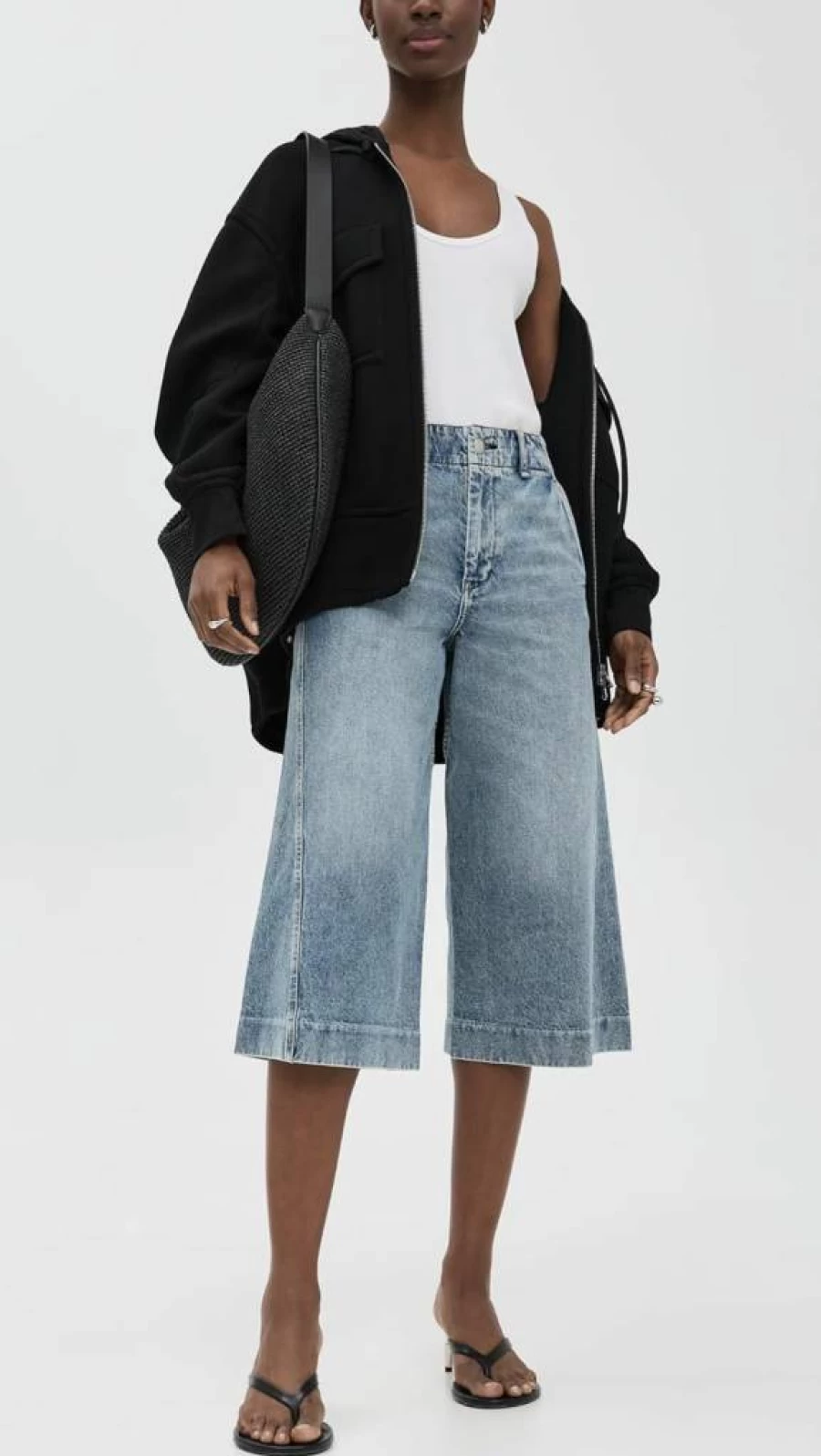 Rag & Bone Women's Jamie High Rise Tailored Culottes - Slim Fit Dress Pants for Women
