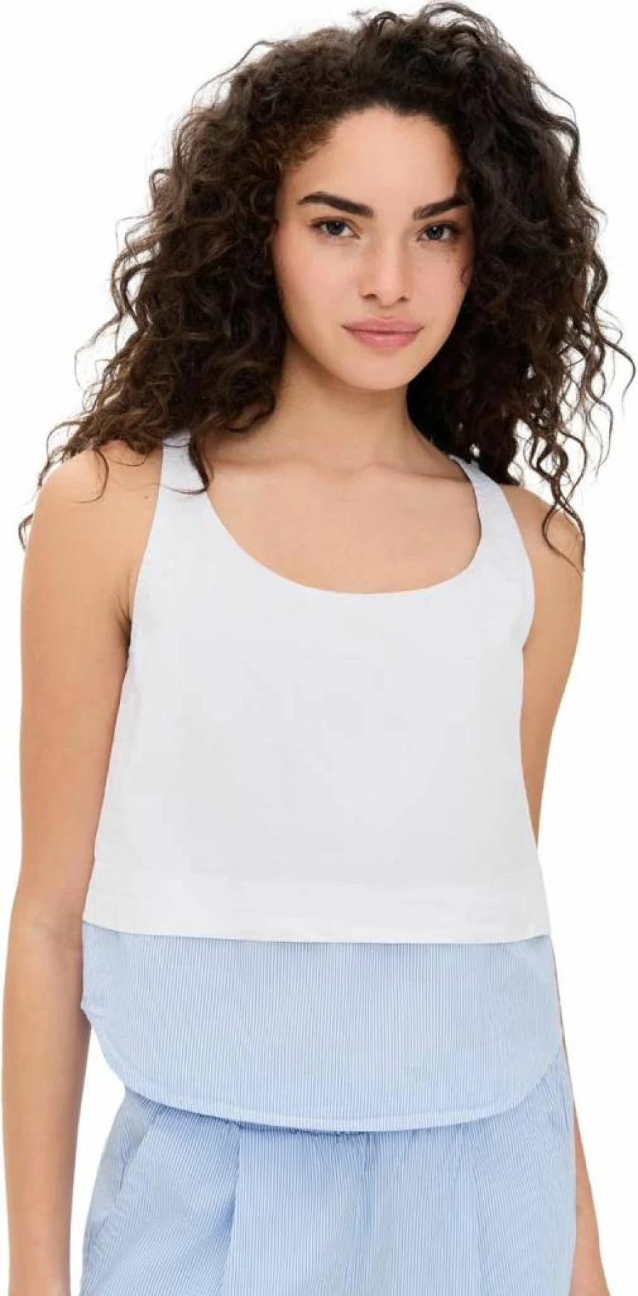 Stateside Women's James Pinstripe Tank Top - Stylish Striped Casual Wear