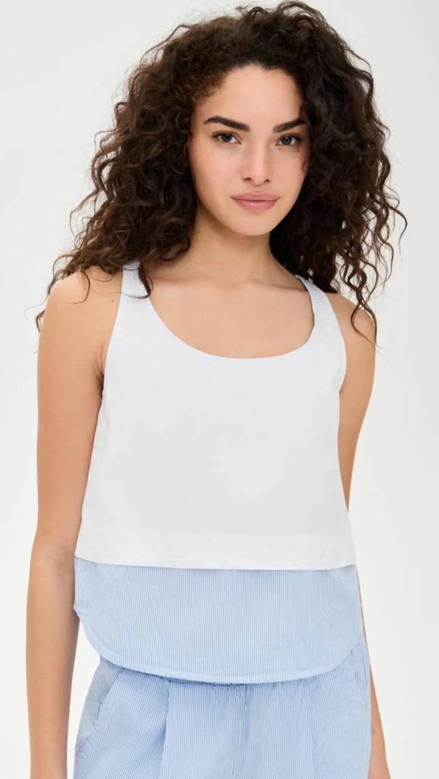 Stateside Women's James Pinstripe Tank Top - Stylish Striped Casual Wear