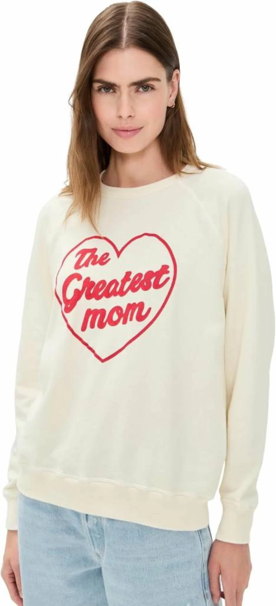 The Great Women's College Sweatshirt - Graphic Mom Design